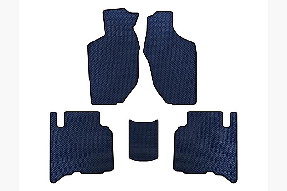 Opel Frontera 1998-2003 Alfombrillas EVA (5 puertas, Azul) Image