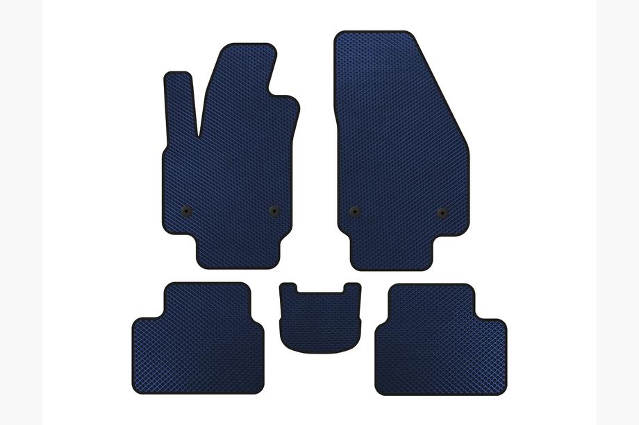 Opel Meriva 2010-2017 Alfombrillas EVA (Azul) Image