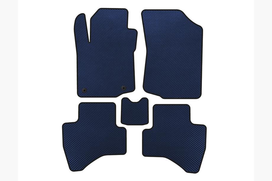 Peugeot 107 2005-2014 Alfombrillas EVA (HB, Azul) Image