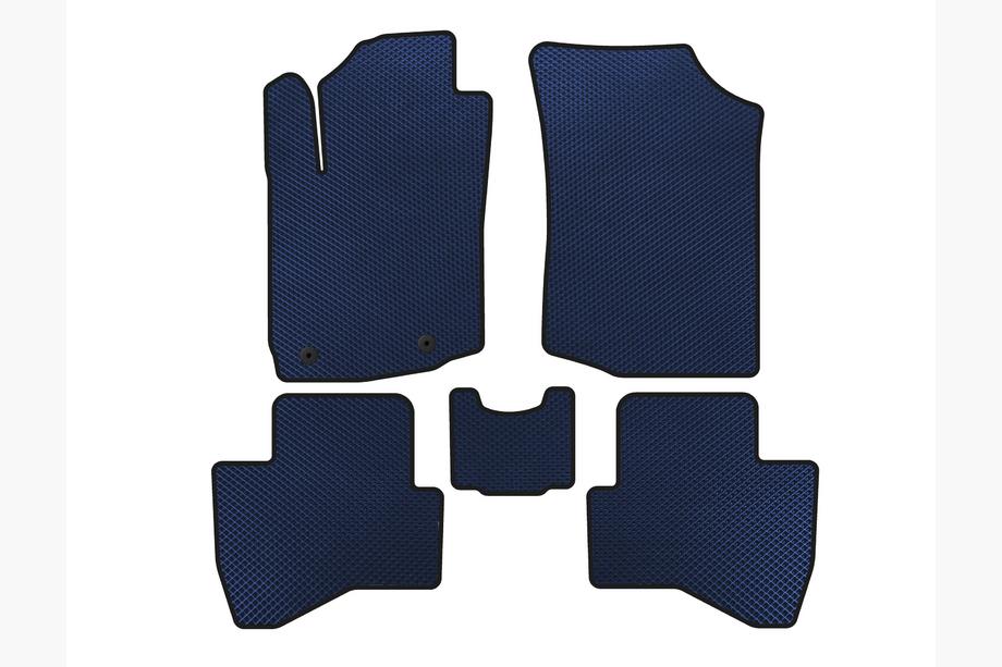 Peugeot 108 2014-2021 Alfombrillas EVA (HB, Azul) Image