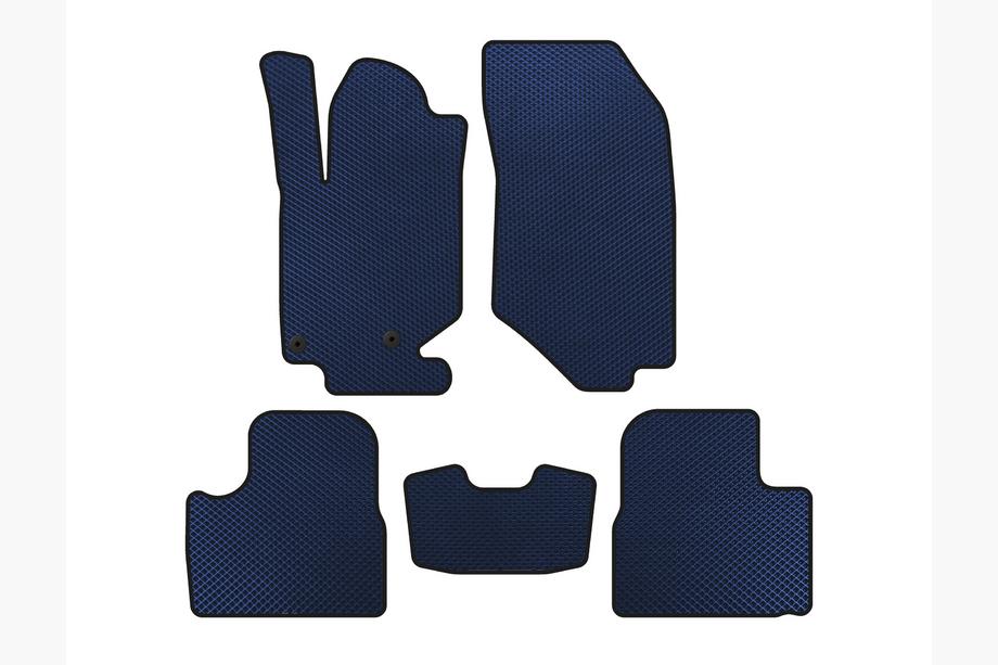 Peugeot 2008 2019- Alfombrillas EVA (Azul) Image