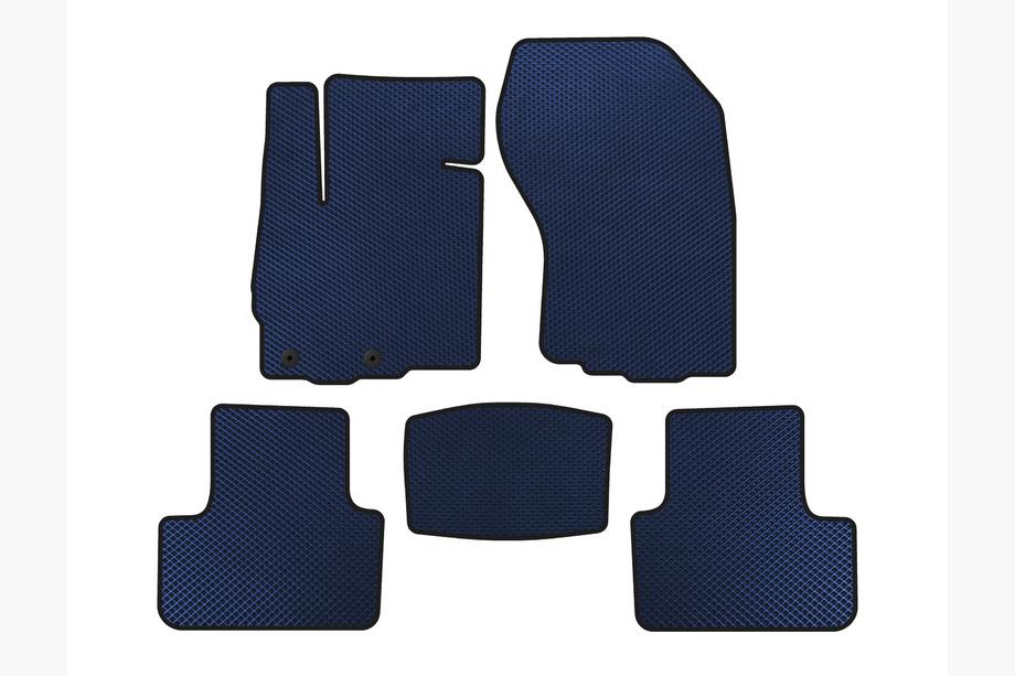 Peugeot 4008 2012-2017 Alfombrillas EVA (Azul) Image