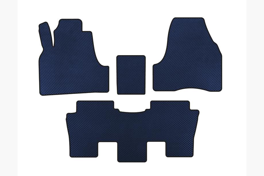 Peugeot 807 2002-2014 Alfombrillas EVA (Azul) Image