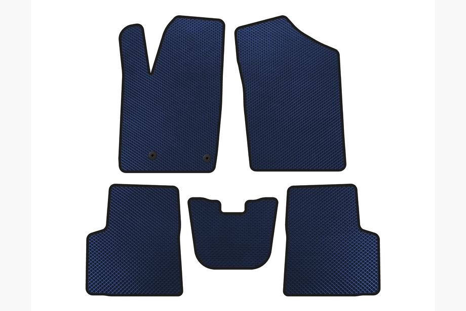 Peugeot Partner 1996-2008 Alfombrillas EVA (Azul) Image