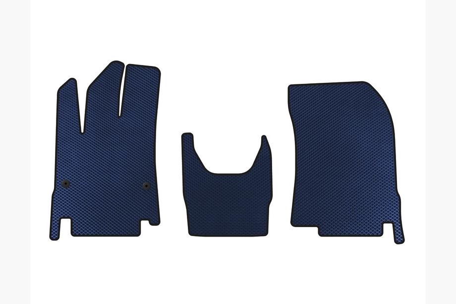Peugeot Partner/Rifter 2019- Alfombrillas EVA (Azul) Image