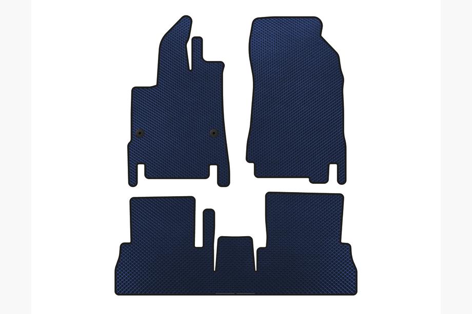 Peugeot Partner/Rifter 2019- Alfombrillas EVA (7 Plazas/Batalla Larga, Azul) Image