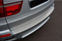 BMW X5 E70 2007-2013 Protector de Parachoques Trasero OmsaLine (Acero Inoxidable) foto 2