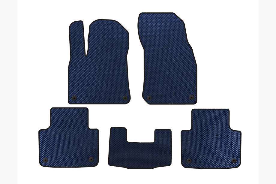 Porsche Cayenne 2018- Alfombrillas EVA (Azul) Image