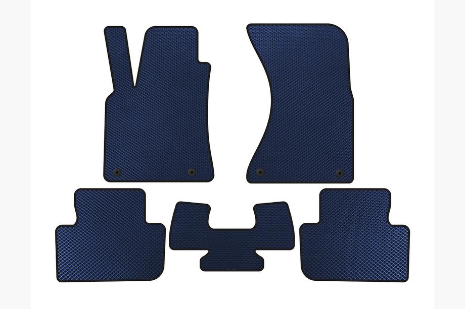 Porsche Macan 2014-2024 Alfombrillas EVA (2014-2018, Azul) Image