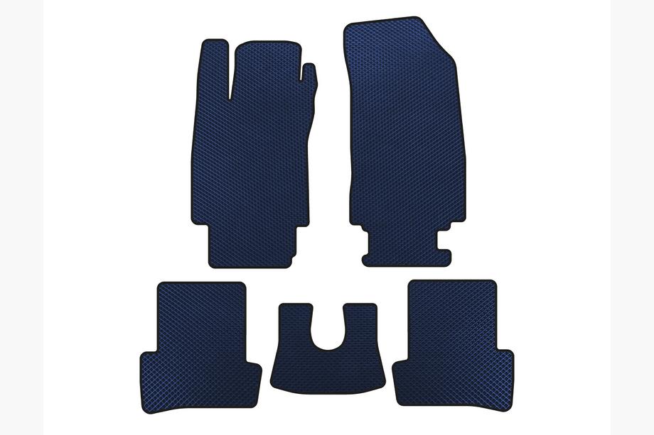 Renault Clio III 2005-2012 Alfombrillas EVA (Azul) Image