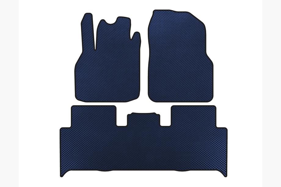 Renault Scenic/Grand 2003-2009 Alfombrillas EVA (2 Filas, Azul) Image