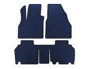 Renault Kangoo 2008–2020 Alfombrillas EVA (2 Filas, 5 Puertas/7 Plazas, Azul) foto 1