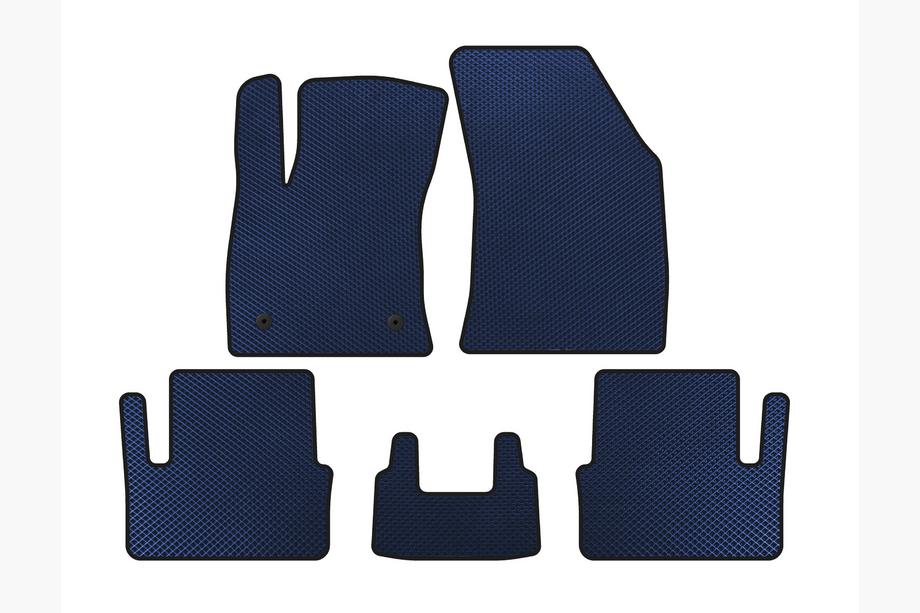 Renault Megane IV 2016-2025 Alfombrillas EVA (HB, Azul) Image