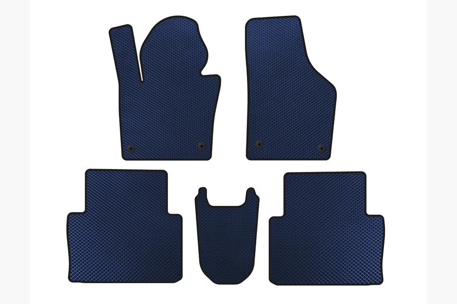 Seat Alhambra 2010- Alfombrillas EVA (2015+, Azul) Image