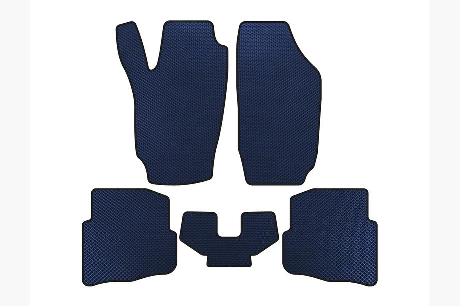 Seat Ibiza 2002-2009 Alfombrillas EVA (Azul) Image