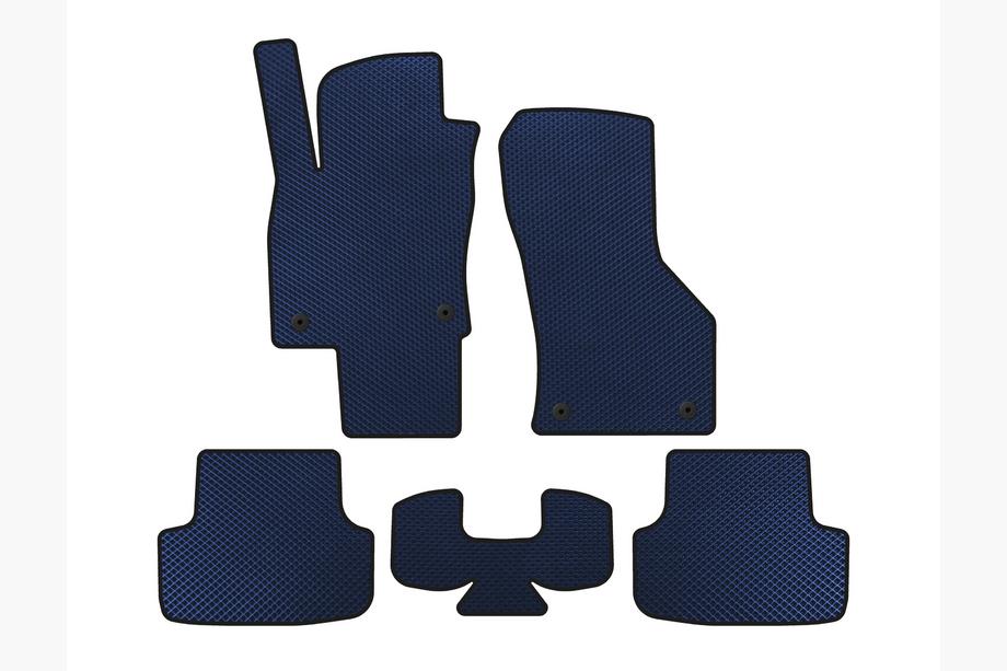 Seat Leon 2013-2020 Alfombrillas EVA (Azul) Image