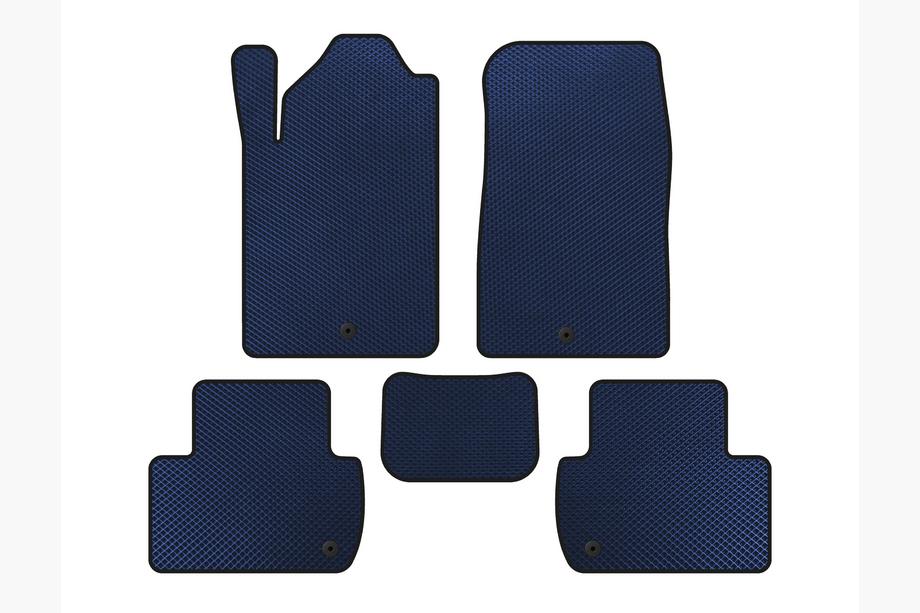 SsangYong Rexton I 2001-2017 Alfombrillas EVA (Azul) Image