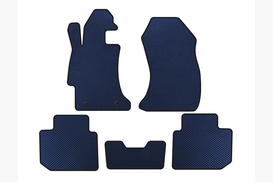 Subaru Impreza 2011-2016 Alfombrillas EVA (SD, Azul) Image