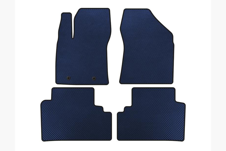 Toyota Avensis 2009-2018 Alfombrillas EVA (SD, Azul) Image