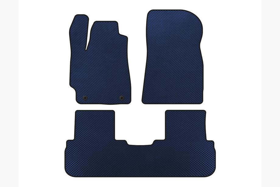 Toyota Highlander 2008-2013 Alfombrillas EVA (2 Filas, Azul) Image