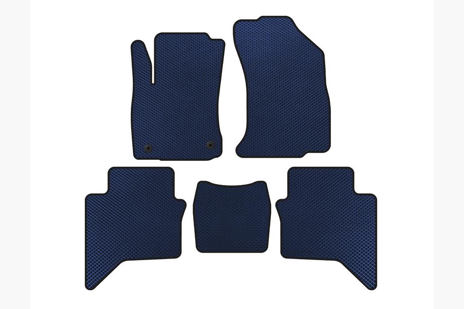 Toyota Hilux 2015- Alfombrillas EVA (Azul) Image