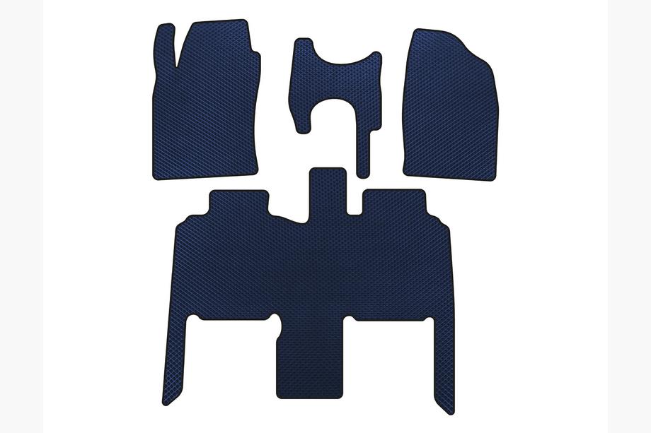 Toyota Previa 2000-2006 Alfombrillas EVA (Azul) Image