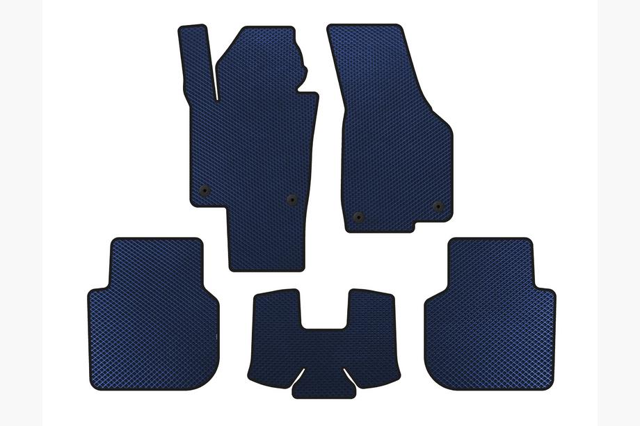 Volkswagen Passat B8 2015-2023 Alfombrillas EVA (2015-2019, SD, Azul) Image