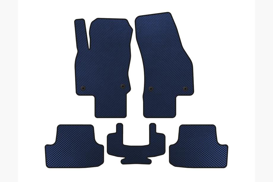 Volkswagen T-Roc 2017-2025 Alfombrillas EVA (5 puertas, Azul) Image