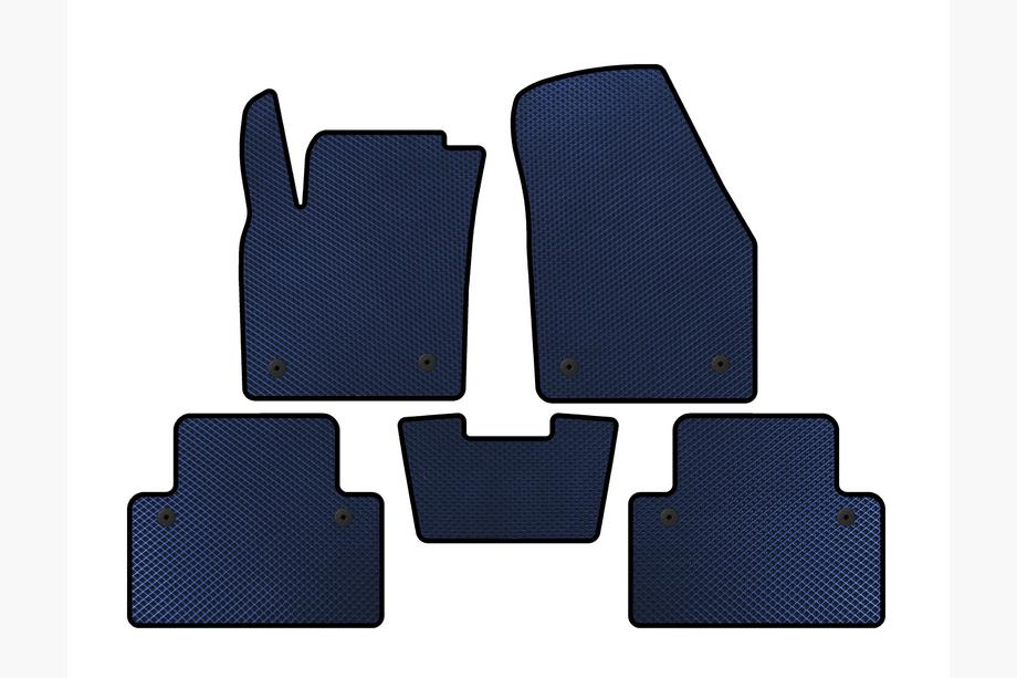 Volvo C30 2006-2012 Alfombrillas EVA (HB, 3 Puertas, Azul) Image
