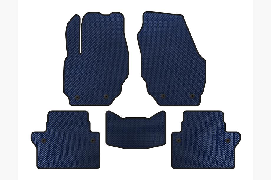 Volvo S80 2006-2016 Alfombrillas EVA (Azul) Image