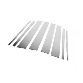 Molduras de Acero Inoxidable para Pilares de Puerta (8 uds) Toyota Land Cruiser Prado 150 2009-2023 foto 3