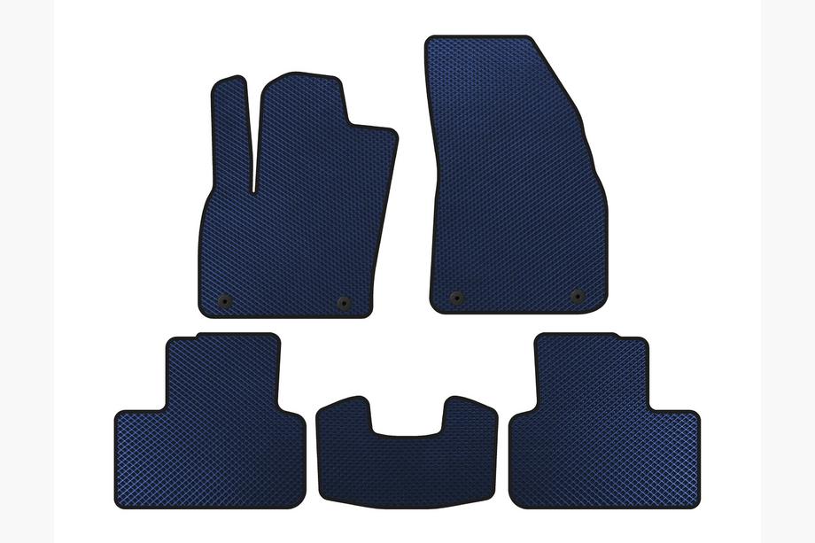Volvo XC40 2018- Alfombrillas EVA (Azul) Image