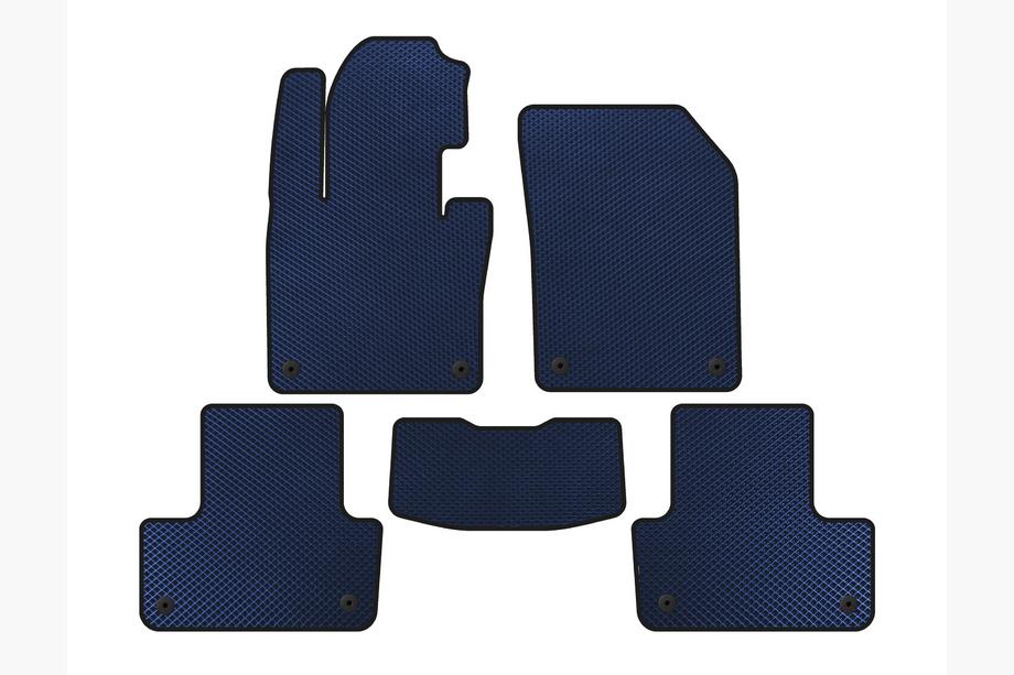 Volvo XC60 2017- Alfombrillas EVA (Azul) Image