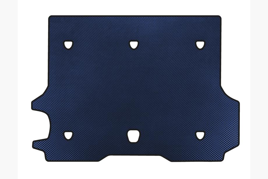 Chevrolet Trailblazer 2002-2012 Alfombrilla de maletero EVA (Azul) Image