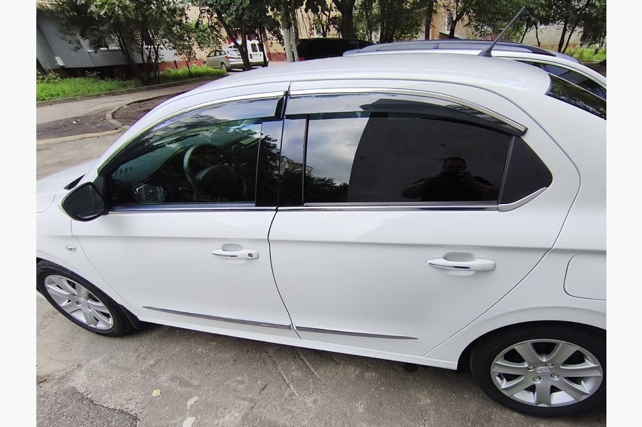 Citroen C-Elysee 2013-2022 Molduras de ventanas acero inoxidable Foto 3