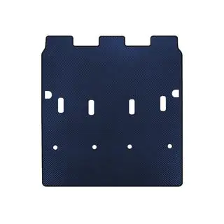 Alfombrilla de maletero EVA (7 plazas/Batalla larga, Azul)