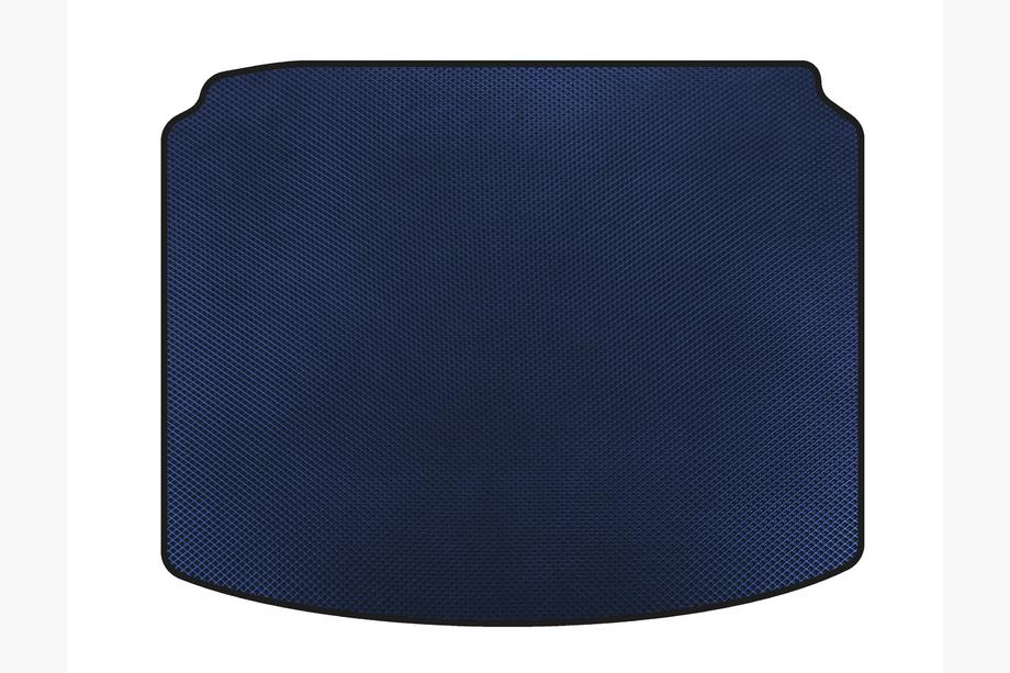 Citroen C-4 2004-2010 Alfombrilla de maletero (HB, 5 puertas, Restyling, Azul) Image