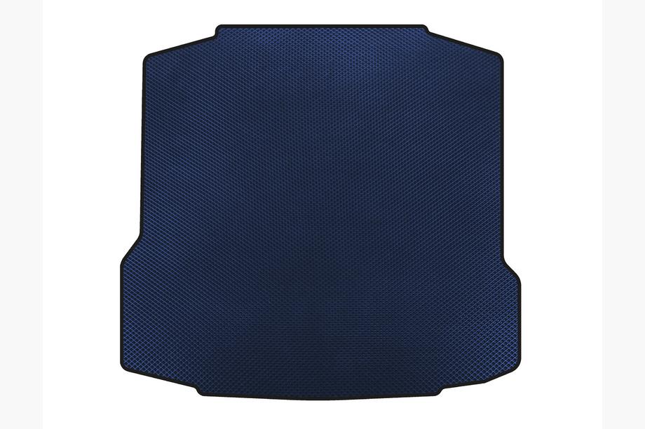 Skoda Rapid 2012-2019 Alfombrilla de maletero (Liftback, Azul) Image