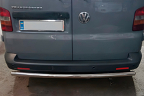 Volkswagen T5 Multivan 2003–2010 Barra Trasera AK002 (Acero Inoxidable) foto 1