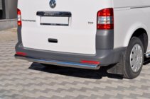 Volkswagen T5 Multivan 2003–2010 Barra Trasera AK002 (Acero Inoxidable) foto 3