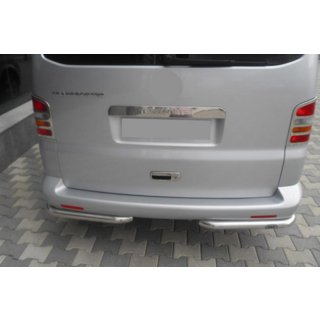 Esquinas Traseras AK003 (2 uds, Acero Inoxidable) Volkswagen T5 Transporter 2003-2010 foto 2
