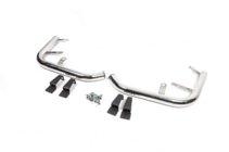 Volkswagen T5 Multivan 2003–2010 Esquinas traseras AK003 (2 uds., acero inoxidable) foto 13