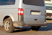 Volkswagen T5 Caravelle 2004-2010 Esquinas traseras AK003 (2 uds., acero inoxidable) foto 6