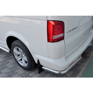 Esquinas traseras AK003 (2 uds., acero inoxidable) Volkswagen T5 Caravelle 2004-2010 foto 1