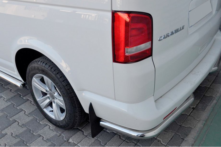 Volkswagen T5 Caravelle 2004-2010 Esquinas traseras AK003 (2 uds., acero inoxidable) Image