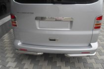 Volkswagen T5 2010-2015 Esquinas traseras AK003 (2 uds., acero inoxidable) foto 1