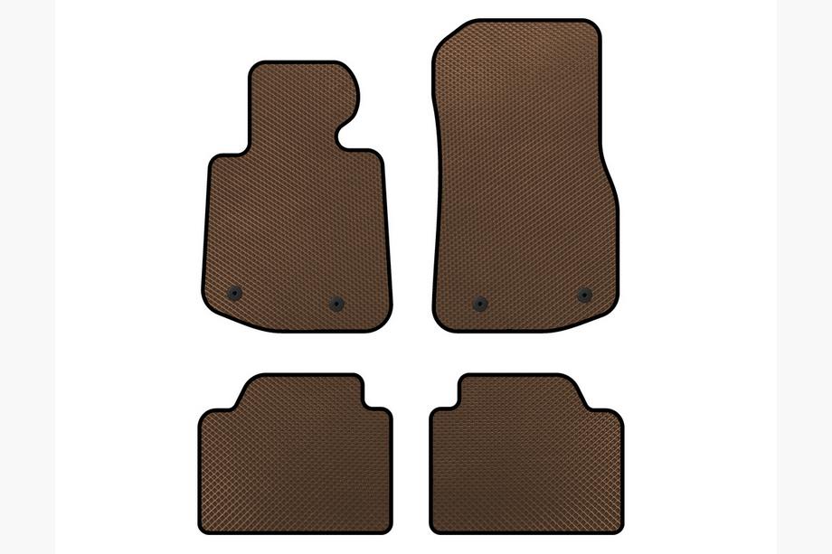 BMW 4 Series F32/F33/F36 2012-2020 Alfombrillas EVA V2 (Marrón) Image
