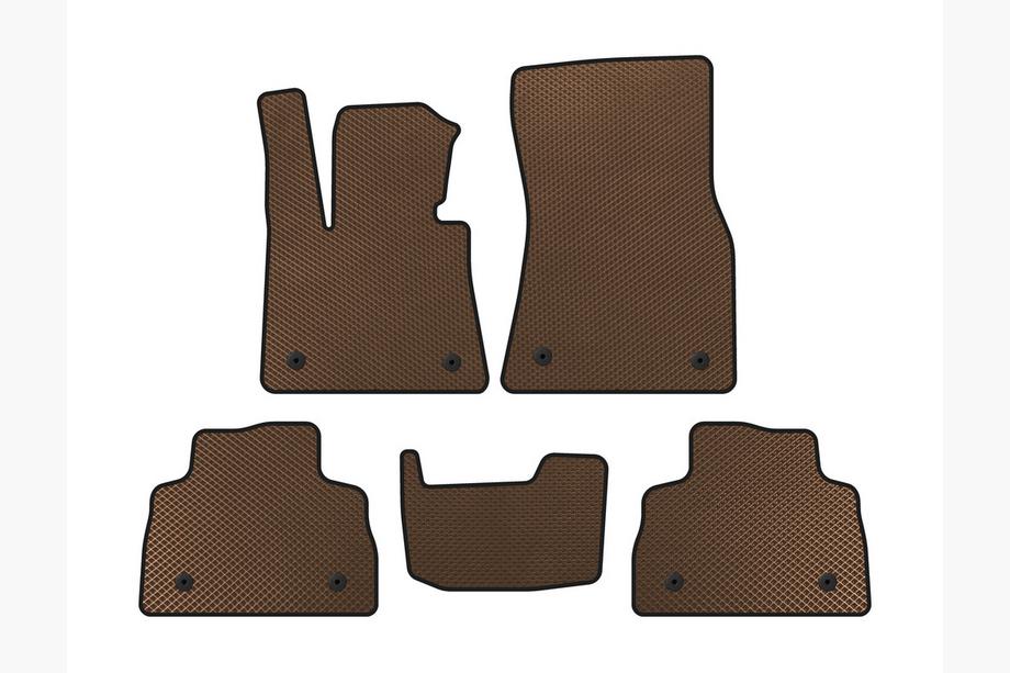 BMW X6 G06 2019–2027 Alfombrillas EVA (Marrón) Image