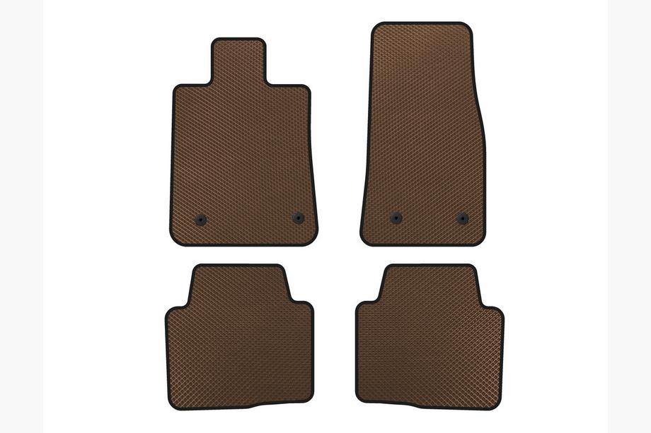 Cadillac CTS 2013-2019 Alfombrillas EVA (2013+, Marrón) Image