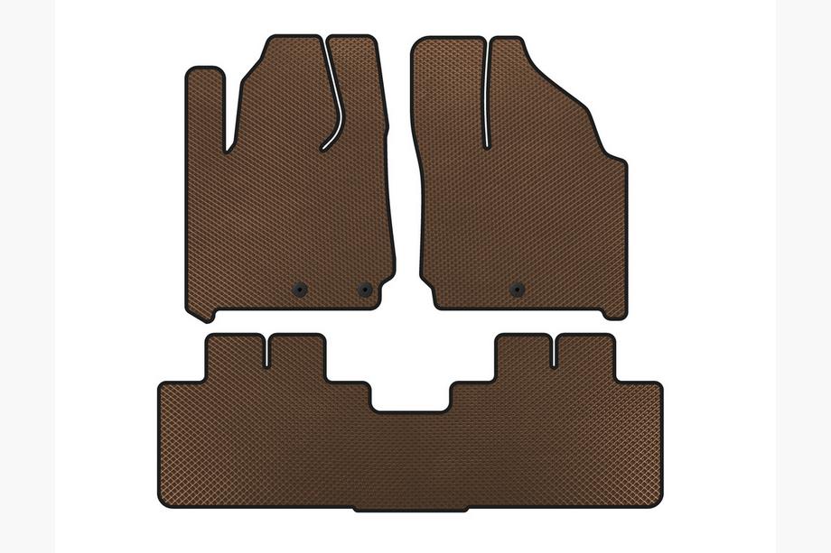 Cadillac SRX 2010-2016 Alfombrillas EVA (Marrón) Image
